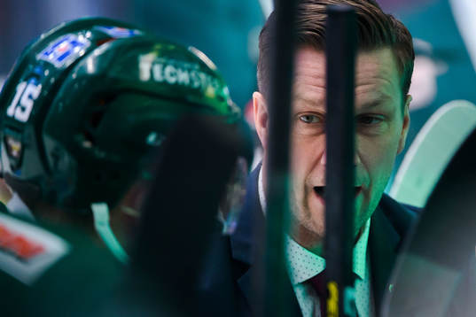Färjestads tränare Johan Pennerborn