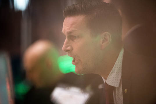 Färjestads tränare Johan Pennerborn
