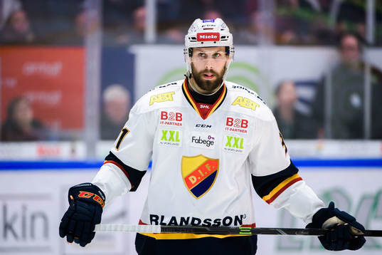 Djurgårdens Dick Axelsson  deppar