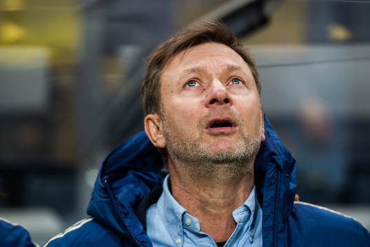 Peter Gerhardsson, head coach of Sweden