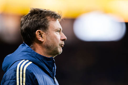 Peter Gerhardsson, head coach of Sweden