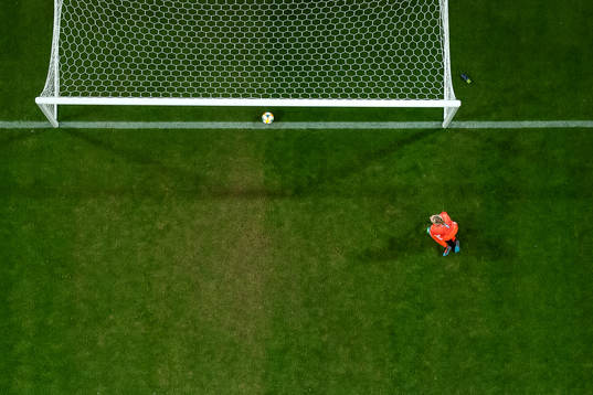 Goalkeeper Hedvig Lindahl of Sweden looks dejected
