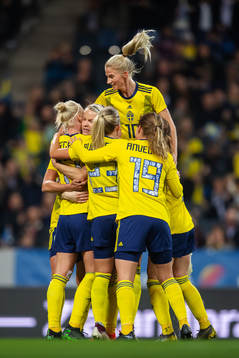 Caroline Seger, Nilla Fischer, Elin Rubensson, Sofia