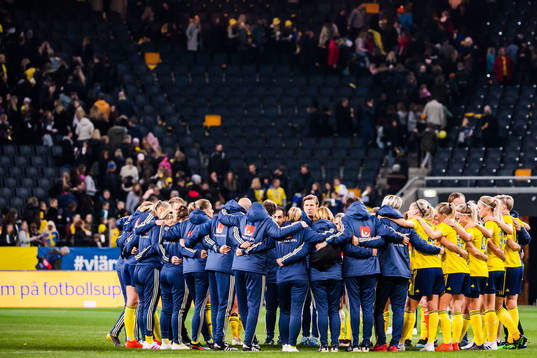 Players of Sweden gathers