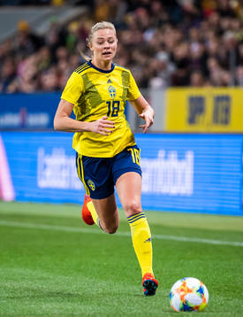 Fridolina Rolfö of Sweden