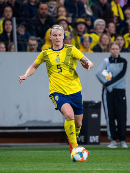 Nilla Fischer of Sweden