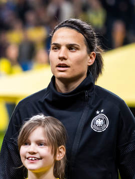 Dzsenifer Marozsan prior to the women's international