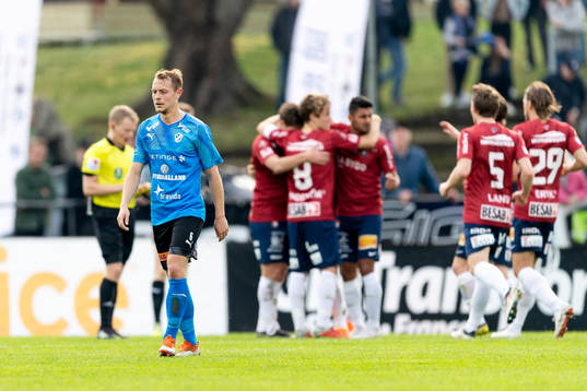 Halmstads Joel Allansson deppar