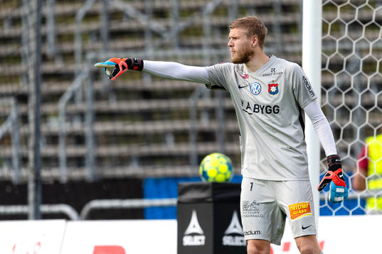 Örgrytes målvakt Fredrik Andersson
