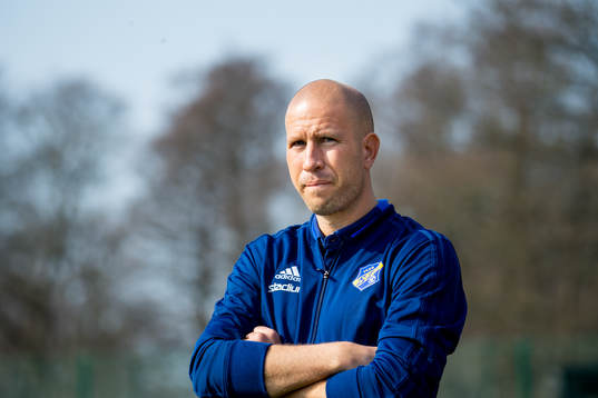 Eskilsminnes tränare Mattias Lindström