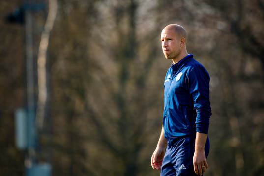 Eskilsminnes tränare Mattias Lindström deppar