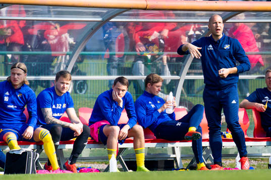 Eskilsminnes tränare Mattias Lindström