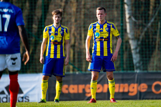 Eskilsminnes Jonatan Olsson och Niklas Jönsson deppar