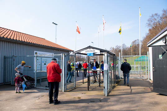 Insläppet till Harlyckans IP