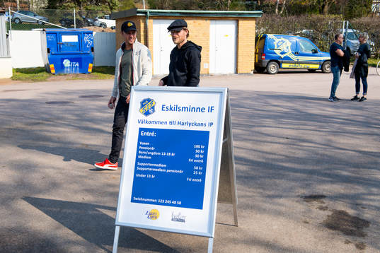 Prislista för matchbiljetter