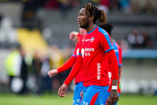 Helsingborgs Kundai Benyu deppar