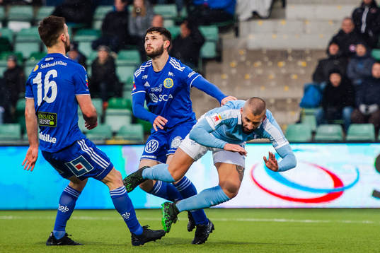 Sundsvalls Jonathan Tamimi Syberg puttar Malmö FFs