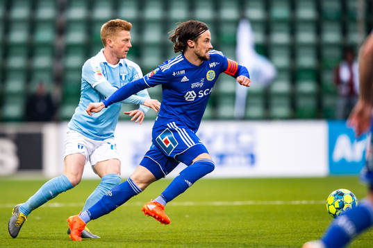 Malmö FFs Anders Christiansen och Sundsvalls Linus