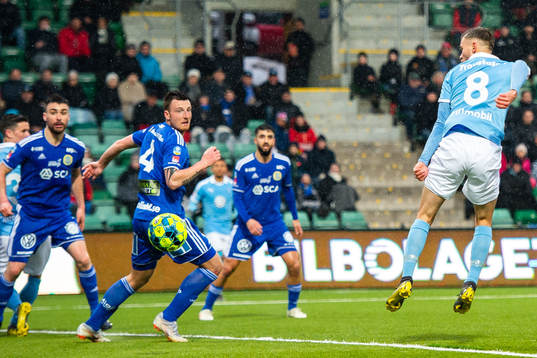 Malmö FFs Arnór Traustason gör 1-1