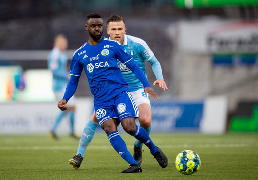 Sundsvalls Maic Sema och Malmö FFs Arnór Traustason