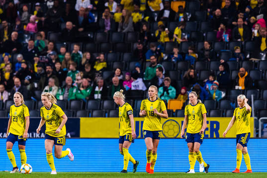 Elin Rubensson, Mimmi Larsson, Caroline Seger, Fridolina