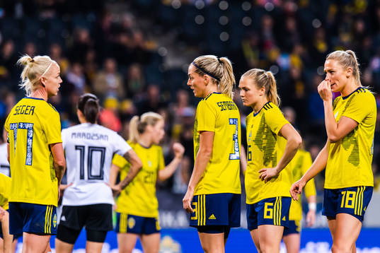 Caroline Seger, Linda Sembrant, Magdalena Eriksson and
