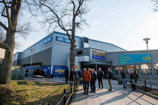 Exteriörbild av Be-Ge Hockeycenter