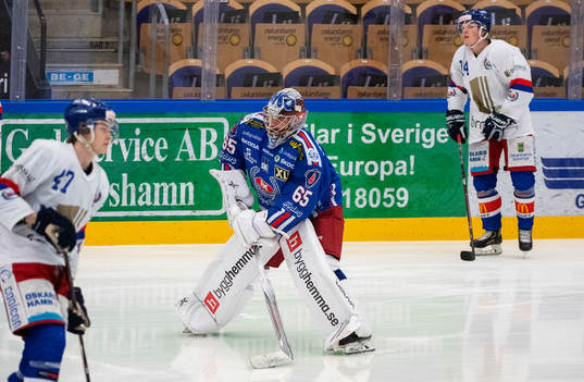 Oskarshamns målvakt Christoffer Rifalk