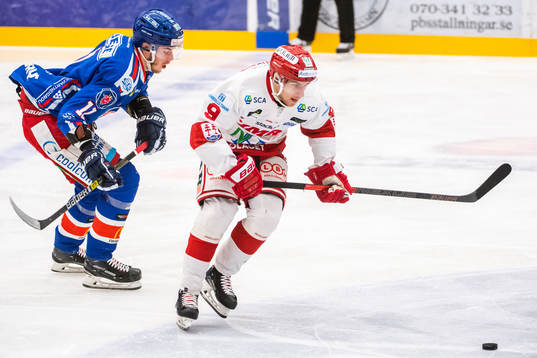 Timrås Rickard Palmberg och Oskarshamns Joakim Thelin