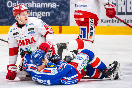 Timrås Alexander Falk och Oskarshamns Matias Sointu