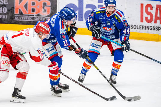 Oskarshamns Joakim Thelin och Timrås Henrik Törnqvist