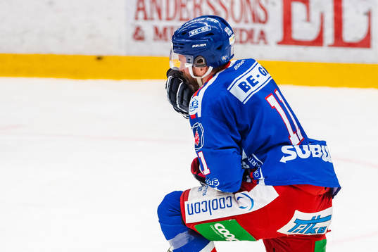 Oskarshamns Joakim Thelin har ont