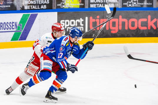 Oskarshamns Jonas Engström och Timrås Alexander Falk