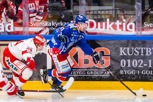 Oskarshamns Nicklas Heinerö och Timrås Andreas Molinder