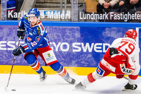 Oskarshamns Markus Modigs och Timrås Ludvig Rensfeldt