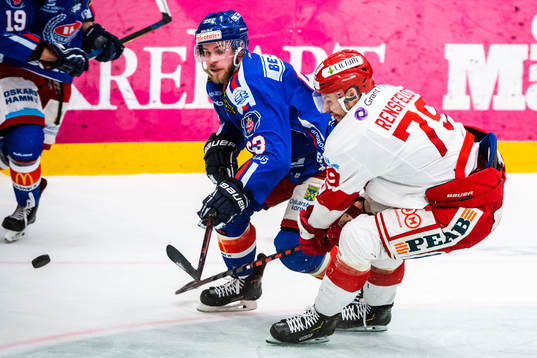 Oskarshamns Robin Söderqvist och Timrås Ludvig Rensfeldt