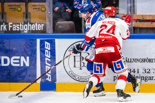 Oskarshamns Nicklas Heinerö och Timrås Andreas Molinder