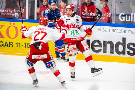 Timrås Rickard Palmberg jublar