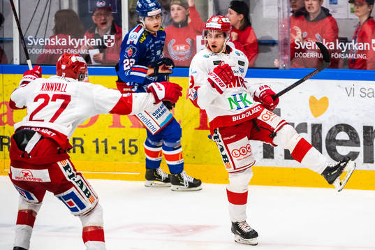 Timrås Rickard Palmberg jublar