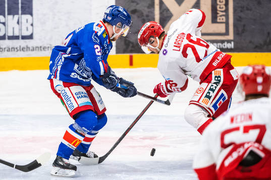 Oskarshamns Joakim Hillding och Timrås Hampus Larsson