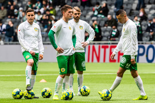 Hammarbys Jeppe Andersen, Imad Khalili, Mads Fenger Nielsen