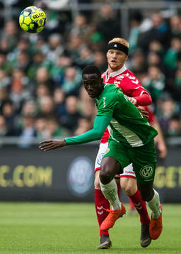 Hammarbys Kossounou Odilon och Kalmars Nils Fröling