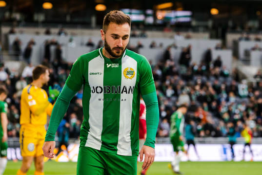 Hammarbys Muamer Tankovic deppar