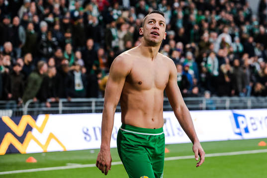 Hammarbys Nikola Djurdjic deppar