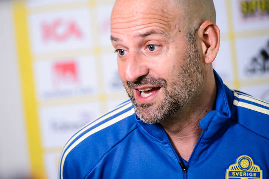 Magnus Wikman, assistant coach of the Swedish women