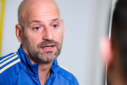 Magnus Wikman, assistant coach of the Swedish women