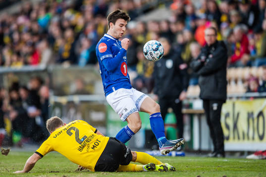 Mats Haakenstad of Lillestrøm and Aleksander Foosnæs of