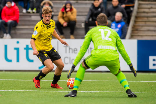 Mathias Idsøe Bringaker of Start and goalkeeper