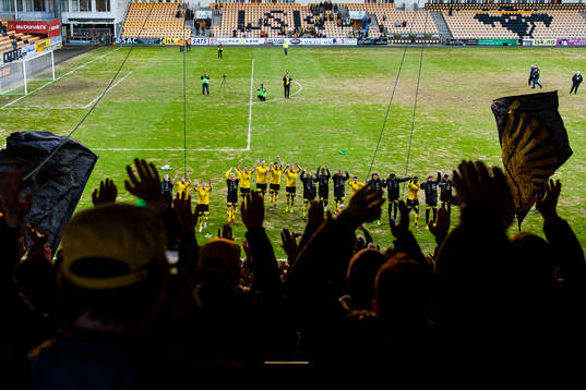 The players of Lillestrøm celebrate