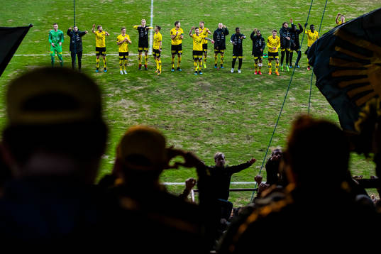 The players of Lillestrøm celebrate
